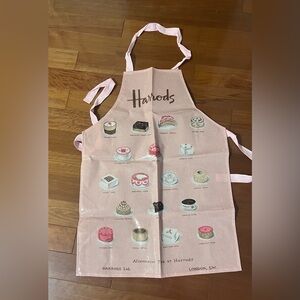 Harrods Afternoon Tea apron 
cakes & pastries